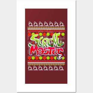 Agile XMAS Scrum Master Posters and Art